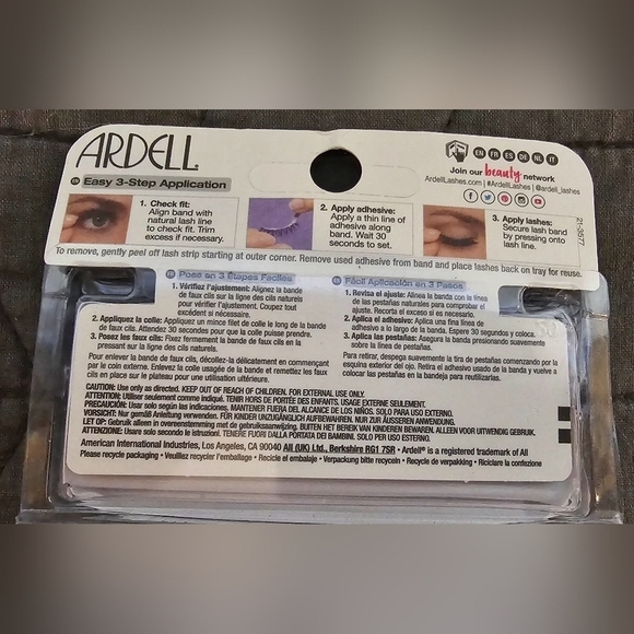 Ardell Black False Lashes 3 Variety Sets - Picture 5 of 7